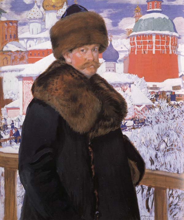 Boris Kustodiev Self-Portrait